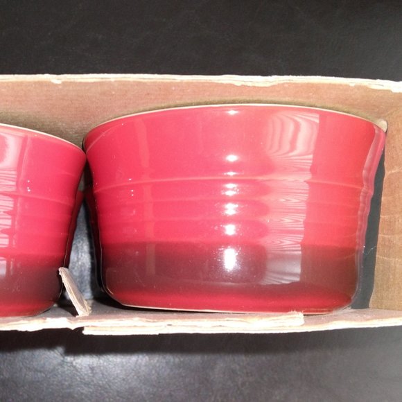 STONEWARE COLLECTION SET OF FOUR RAMEKINS - Picture 2 of 3